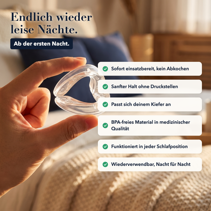 Leiso Pro Feature-Checkliste - endlich wieder leise Naechte